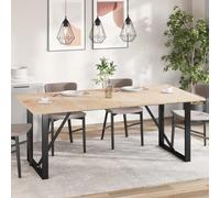 Inicio-Accesorios de mesa, tableros de mesa, 4 piezas, 100 x 50 x 1,7 cm, rectangular, madera maciza de pino