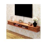 Inicio Armario de TV flotante, armario flotante para TV, soporte de TV para sala de estar, unidad de pared de entretenimiento Gabinete(Brown)