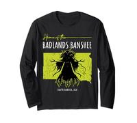 Inicio De Badlands Banshee Dakota Del Sur América Cryptid Manga Larga
