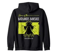 Inicio De Badlands Banshee Dakota Del Sur América Cryptid Sudadera con Capucha