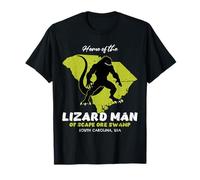 Inicio De Hombre Lagarto Carolina Del Sur Estado De American Cryptid Camiseta