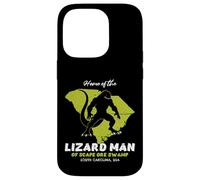 Inicio De Hombre Lagarto Carolina Del Sur Estado De American Cryptid Carcasa para iPhone 14 Pro