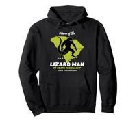 Inicio De Hombre Lagarto Carolina Del Sur Estado De American Cryptid Sudadera con Capucha