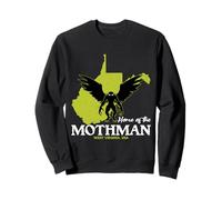 Inicio De La Polilla West Virginia State Funny Cryptid Sudadera