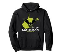 Inicio De La Polilla West Virginia State Funny Cryptid Sudadera con Capucha
