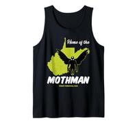 Inicio De Mothman West Virginia Estado De American Cryptid Camiseta sin Mangas