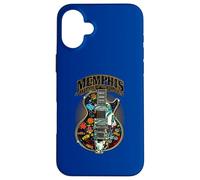 Inicio del Blues Guitarra Eléctrica Vintage Memphis Tennessee Carcasa para iPhone 16 Plus