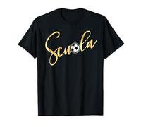 Inicio del Curso en Italia Niño Italiano Escolar Fútbol Camiseta