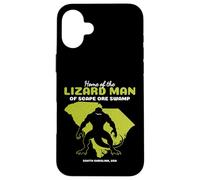 Inicio Del Hombre Lagarto Carolina Del Sur Divertido Cryptid Carcasa para iPhone 16 Plus