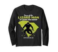 Inicio Del Hombre Lagarto Carolina Del Sur Divertido Cryptid Manga Larga