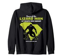Inicio Del Hombre Lagarto Carolina Del Sur Divertido Cryptid Sudadera con Capucha