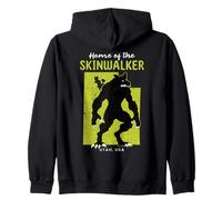 Inicio Del Skinwalker Utah State American Cryptid Funny Sudadera con Capucha