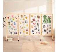 Inicio Divisor Decoración Pantalla de pared de rejilla independiente de madera, pantalla de sala móvil, partición de privacidad de la habitación, divisores de sala colgantes(4pcs,65x155cm)