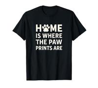 Inicio Donde están las huellas de la pata. Amor de mascotas. Camiseta