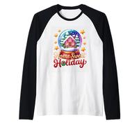 Inicio Dulces Vacaciones Winter Wonderland Camiseta Manga Raglan