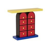 Inicio Mesa de entrada, mesa de consola, mesa auxiliar, mesas de sofá for sala de estar con 6 cajones de almacenamiento, mesa de vestíbulo de pasillo de centro de entretenimiento de 45,28" Detrás del