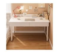 Inicio Mesa de PC for dormitorio de niñas, escritorio for estudiantes, escritorio for el hogar, escritorio for oficina, mesa de alquiler sencilla, banco de trabajo Almacenamiento(100*50*75cm)
