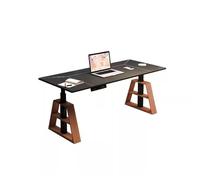 Inicio Mesa elevadora eléctrica, mesa de juegos de escritorio, mesa de PC inteligente, banco de trabajo, escritorio de oficina de madera maciza, escritorio de estudio, uso doméstico Almacenamiento(160