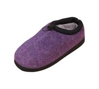 Inicio Modelos de pareja de otoño e invierno, paquete con tacón, zapatos Cott-On para interiores, antideslizante, cálido, fondo grueso 025, morado, 45 EU