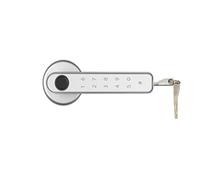 Inicio Smartlife Huella digital y amp;PIN Wireless Smart Handle Lock Biometría Tuya Blue-tooth Control de acceso Cerradura puerta Fácil instalación.(Kit4)