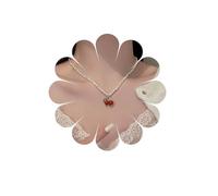 Inilbran Boho Cereza Colgante Collar Vintage Collar De Perlas Gargantilla Collar De Perlas Rojo Cereza Collar De Perlas Ajustable Barroco Collar De Cadena De Perlas Joyas Para Las Mujeres