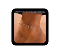 Inilbran Boho Sol Tobillera Pulsera Vintage Luna Pie Cadena De Oro Luna Creciente Tobillera Cadena Ajustable Amanecer Enlace Pulsera Accesorios Para Mujeres