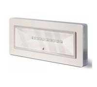 INIM DVBA110242 Luz de Emergencia Serie DIVA con supervisión de Bus. Potencia 11W. IP42