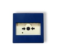 INIM IC0020B Manueller Alarmdruckknopf für die Abschaltung der automatischen Löschanlage. Farbe: Blau