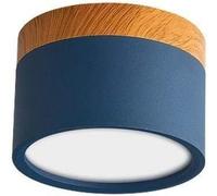 ININOSNP 5w, 7w, 12w, 15w Downlight Led Home Living Room Pasillo Pasillo Lámpara de Techo de Aluminio Accesorio de Techo (Color : Pink, Size : 5w)(BLU,12w)