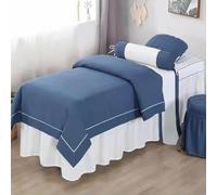 ININOSNP Dobladillo Resistente a Las Arrugas Juego de sábanas de Masaje, Falda de Cama de Belleza, Elegante Funda de Cama for Centro de Bienestar Premium(J,190x70cm)