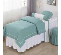 ININOSNP Dobladillo Resistente a Las Arrugas Juego de sábanas de Masaje, Falda de Cama de Belleza, Elegante Funda de Cama for Centro de Bienestar Premium(H,190x75cm)