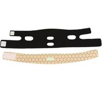 ININOSNP Herramientas para Adelgazar el Rostro Mascarilla Reafirmante con Levantamiento De Mentón En Forma De V La Bella Durmiente(Black-Polyester)