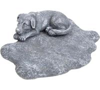 ININOSNP Memoriales para Animales Lápida mortuoria del Animal doméstico de la Resina, Piedra Creativa del Patio del diseño Que cultiva un huerto