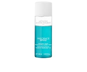 INISCIENCE Bi-Phase Desmaquillante Ojos y Labios 100 ml - Rápido, Eficaz, para Maquillaje Resistente al Agua, Sensación de Alivio y Suavidad