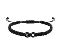 Initial Bracelet For Women - Stainless Steel Adjustable Standard Size | Couple Heart Design Charm Bracelet, 26 Letters Initial Jewelry Gift For Boys Girls, Handmade Friendship Bracelets | Gift Use