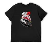 Initial D Ae86 Designer Car Racer Lover Manga O-Neck 100% Cotton Short Sleeve Unisex T-Shirt S