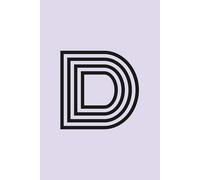 Initial Notebook D: Art Deco Journal with Colorful Cover and Lined Pages, perfect for Notes and Ideas5.Art Deco Journal with Colorful Cover and Lined Pages, perfect for Notes and Ideas