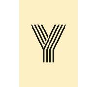 Initial Notebook Y: Art Deco Journal with Colorful Cover and Lined Pages, perfect for Notes and Ideas