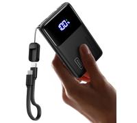 INIU Power Bank, Slimmest 22.5W 10000mAh Bateria Externa Carga Rapida, Bateria Portatil PD3.0 QC4.0, Powerbank USB C Input & Output Compatible con iPhone 16 15 14 13 12 Pro MAX Samsung Xiaomi etc