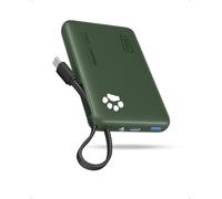 INIU 45W Power Bank 10000mAh, Bateria Externa Carga Rapida con Cable USB C Integrado, Cargador Portatil Powerbank Bateria Portatil USB C In&out para iPhone 16 15 14 13 12 Samsung, Xiaomi, iPad