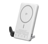 Iniu, Batería Externa Magnética2 15W 5000mAh para iPhone con Soporte y Cable