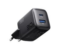 INIU Cargador USB C 30W, 2 Puerto Cargador Tipo C Carga Rapida, PD 3.0 Cargador portatil de Pared Compacto para iPhone 16 15 14 13 12 Pro MAX, iPad, Samsung S24 S23 Ultra, Google, Xiaomi, Huawei, etc