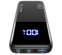 INIU Power Bank, 65W 20000mAh Bateria Externa Carga Rapida, Cargador Portatil USB C Input & Output para MacBook Pro Steam Deck iPhone 16 15 14 13 12 Pro Mini MAX Samsung S22 S21 iPad etc