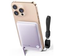 INIU Power Bank, Qi2 Certificado 5000mAh 20W PD Magnético Bateria Externa, Viagem Essential Cargadores Moviles Carga Rapida para iPhone 16 15 14 13 12 Pro MAX Mini Case Púrpura