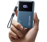 INIU Power Bank, Slim 22,5W 10000mAh Bateria Externa Carga Rapida, USB C Input & Output Cargadores Moviles con Linterna para iPhone Samsung, Viagem Essentials Apto para Hombres y Mujeres, BLU