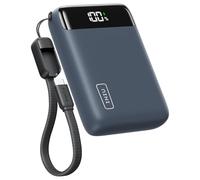 INIU Power Bank, Ultrapequeño 20000mAh 22,5W PD3.0 QC4.0 Bateria Externa Carga Rapida, USB C Input & Output Bateria Portatil, Powerbank Compatible con iPhone 17 16 15 14 Pro MAX Plus, Samsung, Azul