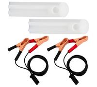 Injector Cleaner Kit, Cleaning Tool Set for Automotive Maintenance, Injector Flush Adapter with Test Lead SUV Truck Preventive Care, Engine Accessory Vehicle Upkeep Tuning Emission Testing Preparation