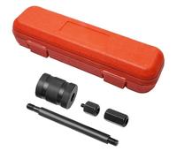 Injector Puller, Common Rail Injector Remover, Carbon Steel Heavy-Duty Tool with Slide Hammer, Extraction Kit for Mechanics, Engine Repair, Vehicle Maintenance and Installation Tasks Use