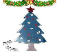 Injerto de paleta de pestañas postizas | Limpiar fácilmente las paletas de pestañas postizas reutilizables | Herramientas de maquillaje de ojos para mesa de café, baño, salón, tocador Lambo