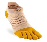 Injinji - Calcetines ligeros con dedos para correr, para mujer, Dorado (Golden Spice), XS/S